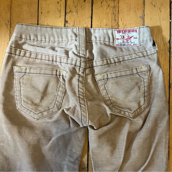 True Religion Bobby Corduroy Low Rise Pants - Picture 2 of 5